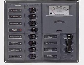 AC paneli sa analognim instrumentima