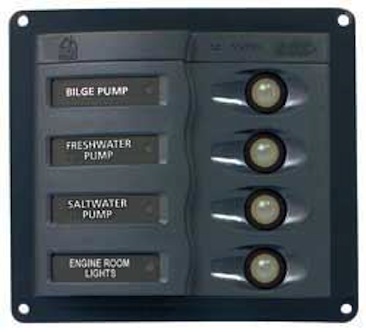SOP1 panel s indikatorima rada