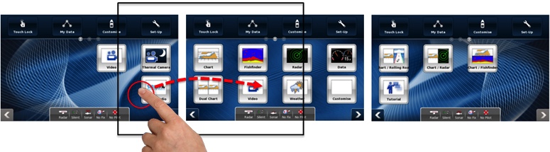 Raymarine E serija